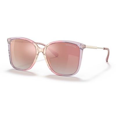 Michael kors pink mirrored outlet sunglasses